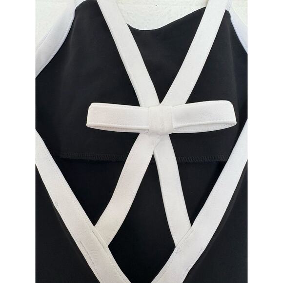 Zara Womens Black Sleeveless Halter Neck Midi Dress Small Preppy Old Money - Picture 13 of 15